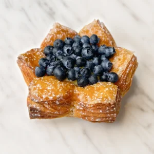 Blueberry Lemon Almond Flower Cup