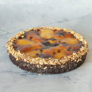 Pear, Cherry & Almond Tart