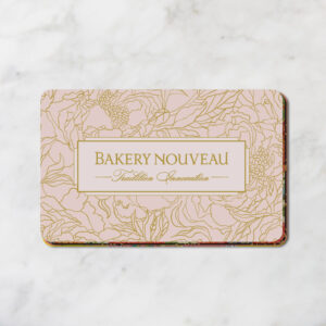 Gift Card 1- Pink Flowers