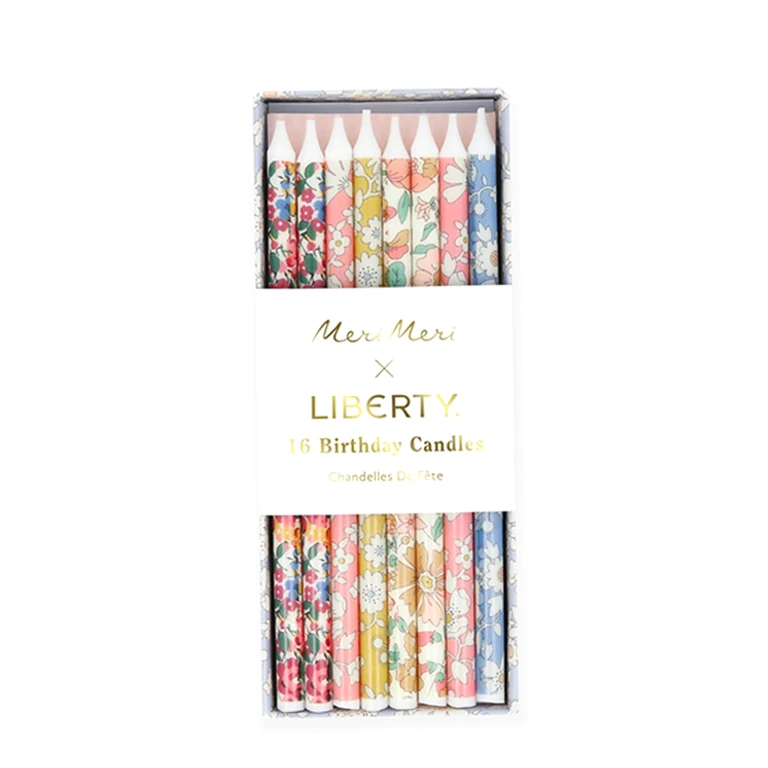 Liberty Mixed Print Party Candles