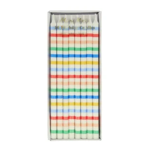 Multi Stripe Candles