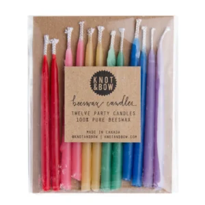 Beeswax Rainbow Party Candles