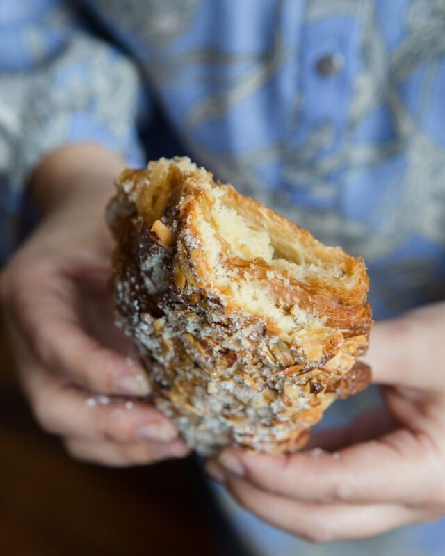 The OG GOAT: Twice baked almond croissant. 

Sometimes “old school” is the way to go.

#twicebaked #twicebakedcroissant