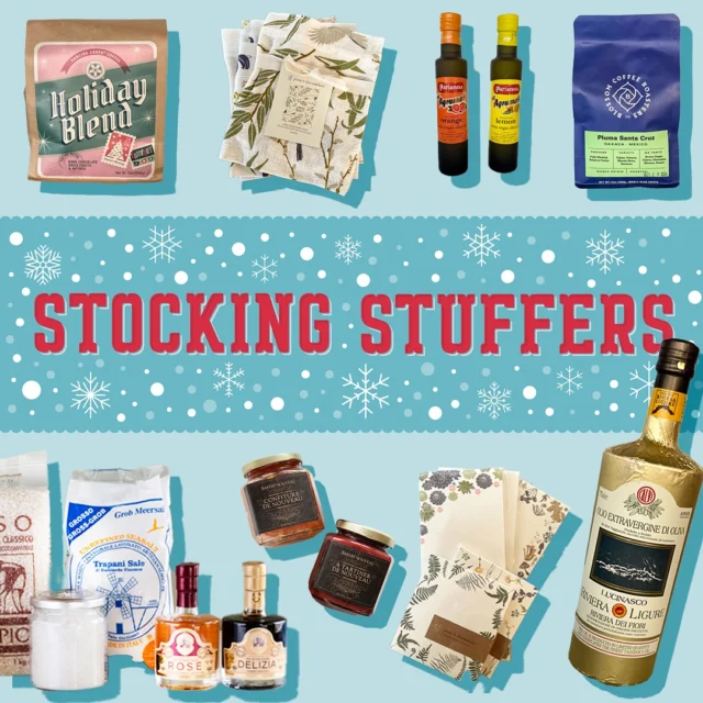 We’ll be back open on Thursday and ready for your last minute holiday needs! Did you know that each shop stocks adorable sundries, perfect for stockings and party gifts?

*Inventory may vary between shops