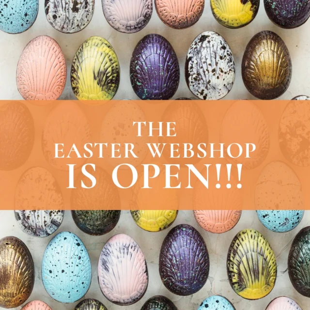 For the first time in as long as we can remember, most of our Easter offerings are now available for online purchase in our webshop. You’ll find tasty savory treats for brunch, a selection of our award winning chocolates, and special Easter themed mousse domes. The only thing that you won’t find is the confection filled sculptures because the availability between shops varies too much. But not to worry, you can stop in or call to place an order for those.

Weeeeeeeeeeeee!!! Order your hearts out!