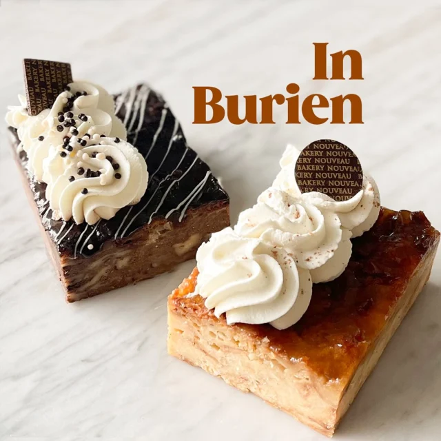 What do you do when you have extra bread? You make magical fall goodness!

We found ourselves with a little  extra bread in Burien, so Chef whipped up a  spontaneous batch of bread pudding.
We have two flavors, made with oodles of love: ❤️ Vanilla with apricot glaze and whipped cream ❤️ Chocolate with chocolate glaze and whipped cream

It’s a cozy, unexpected treat that’s begging for a good book and a warm beverage!

Hurry before they’re gone!
#breadpudding