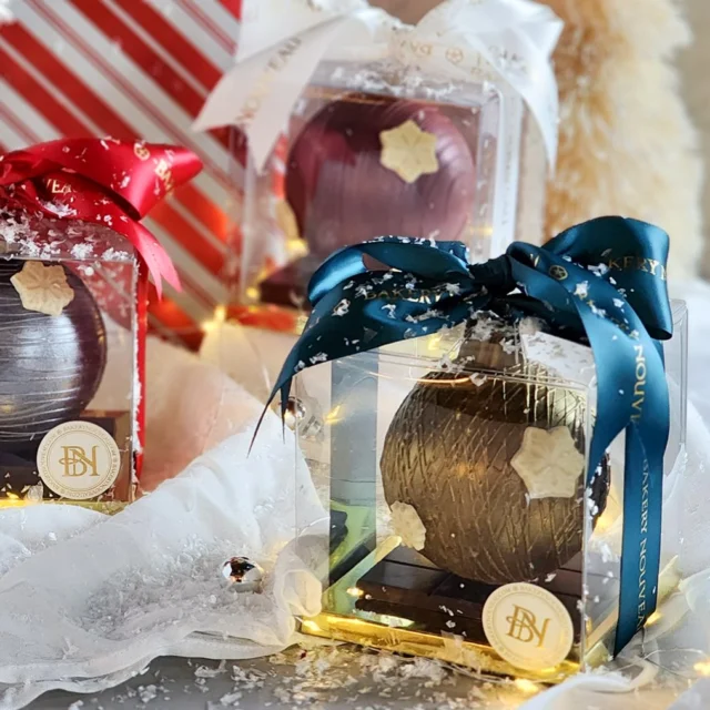 We say it every year, they are ALMOST too beautiful to eat. Almost. 

They are delightful fun to break open with the family, or bring for a special host gift.