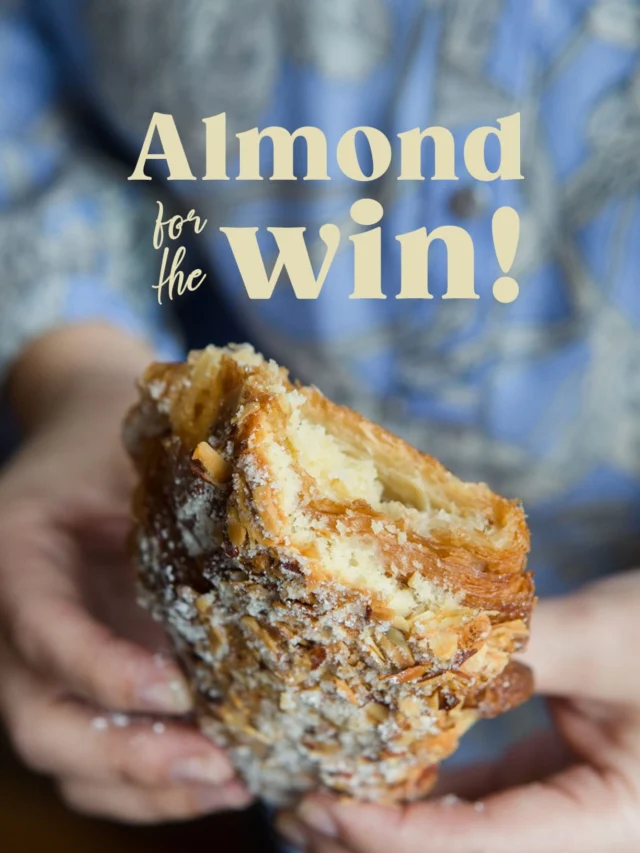 We asked in our Stories:

Favorite twice baked croissant? 
Almond or Chocolate?

Though the clear answer in the comments was BOTH, in the end, Almond took the win!

Thank you for playing! We’d love to see both of these winners “out in the wild”! Share your photo in Stories and tag us. We’ll be resharing a few favorites and pick one story to receive a little treat on us.

#TwiceBakedAlmondCroissants #TwiceBakedChocolateCroissants