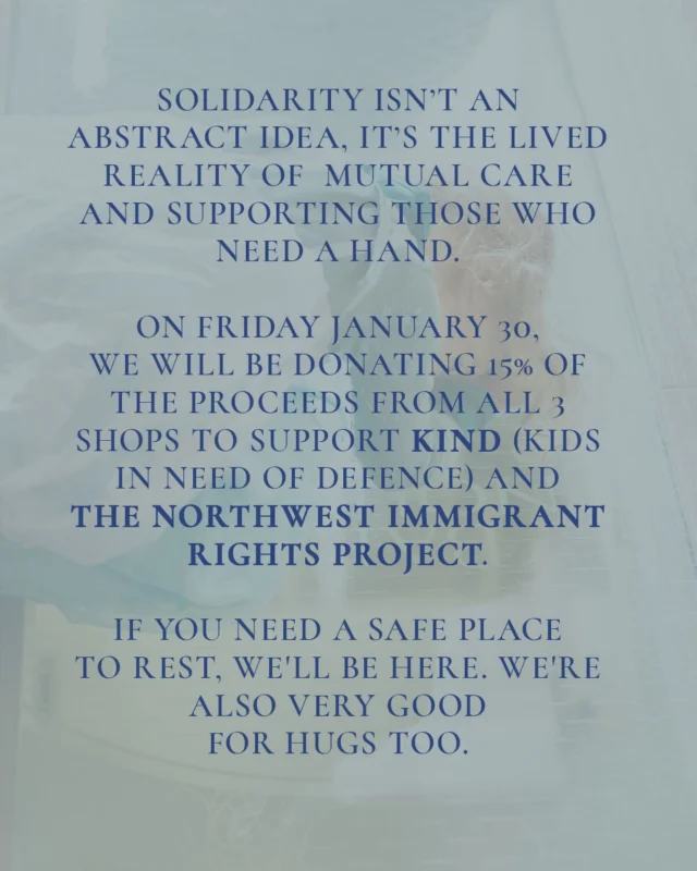 Time in and time out, we are reminded how lucky we are to serve a community that cares so genuinely for one another. When our friends, neighbors, or neighbors-of-neighbors are facing moments of fear, uncertainty, or struggle, our shared humanity calls us to show up for each other.