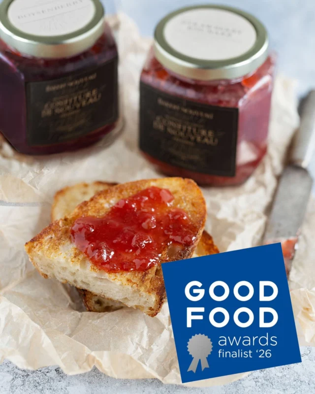 The good news keeps rolling in!

The @goodfoodfdn has just announced its 2026 Finalists, and two of our beloved preserves made the list!

Our Strawberry Rhubarb and Boysenberry Preserves are honored to stand alongside some of the nation’s most passionate, thoughtful, and responsible food makers.
A heartfelt thank you to the Good Food Foundation for recognizing this inspiring community of dedicated creators. We’re truly grateful to be in such good company.