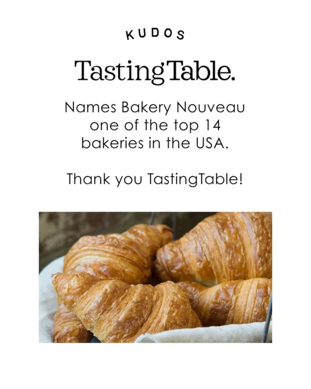 Thank you @tastingtable for naming us one of the best in the USA!!!! We love what we do and we live to make people happy with fine baked goods!!! Everyone is happy! Thank you!