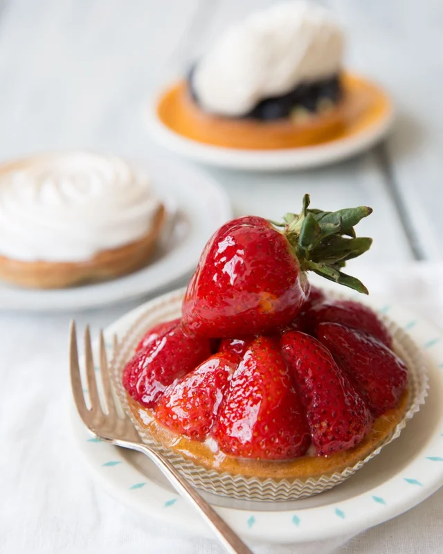 Here’s to the moms, grandmas, chosen family, and all the little ways we share love!

For Mother’s Day, we made a petite 3” fresh strawberry tart. It’s’ simple, beautiful, and meant to be shared with someone you love.