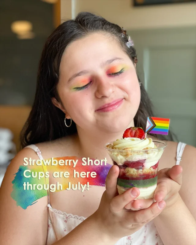 Best news ever!
Because everyone lucky enough to try our Strawberry Shortcake Cups seems to agree they’re the best summer treat EVER, we’re keeping them in the Burien shop through July... give or take.

Chef William only uses the sweetest, peak-season strawberries, so Mother Nature has the final say. 

Grab one while they’re here!