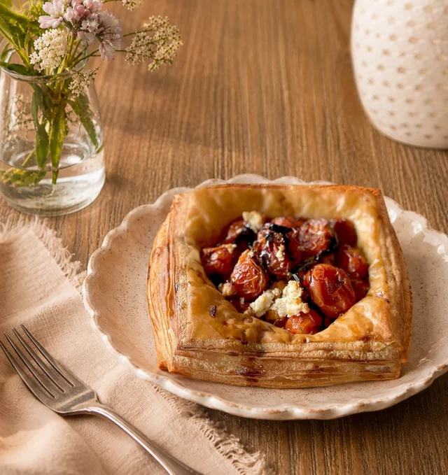 For fellow sun-ripened tomato lovers... the Tomato Croissant is here for its seasonal visit.

A flaky, buttery croissant layered with tomato pesto and toasted pine nuts, silky béchamel, roasted grape tomatoes, creamy goat cheese, a drizzle of balsamic reduction, and a sprinkle of fresh thyme. 

Summer never lasts quite long enough in the PNW, and neither does this favorite. Stop by while it’s here.

Available in all 3 shops and online.