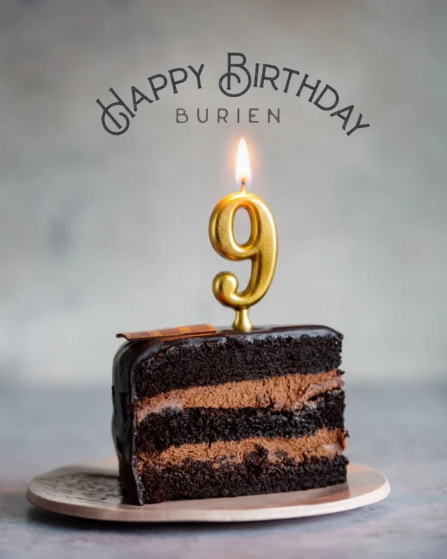 Look who’s 9 today! (Almost double digits!)

A little birthday candle for a pretty big milestone. Thanks to everyone who has walked through these doors, shared a pastry, celebrated a birthday, grabbed a morning coffee, peeked through the window in the floor, or simply made us part of your routine!

Thank you for making us part of your neighborhood. We’re so grateful to be here.